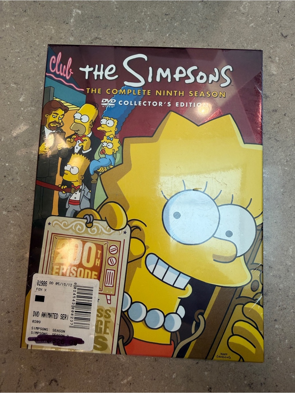 NWT The Simpsons: The Complete Ninth Season DVDs - 25 fun filled episodes! Gift?